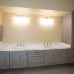 Remodeled and Painted Bathroom Interior