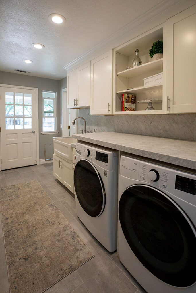 bathroom remodel - laundry room