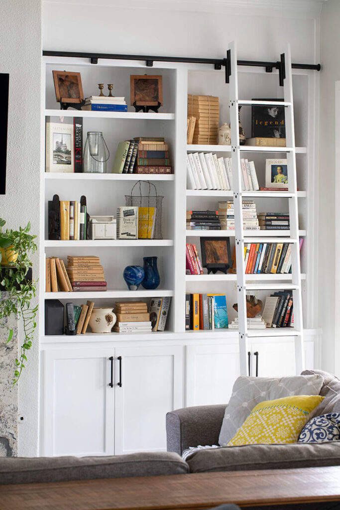 Bookshelf renovation