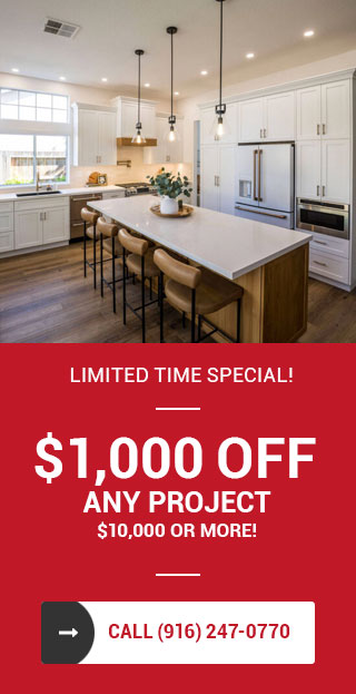 $1000 off any project $10,000 or more